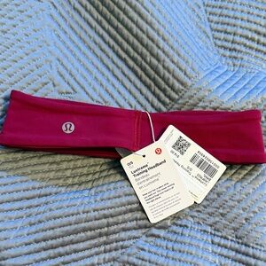 lululemon athletica Fuchsia Training Headband ( brand new with tag)